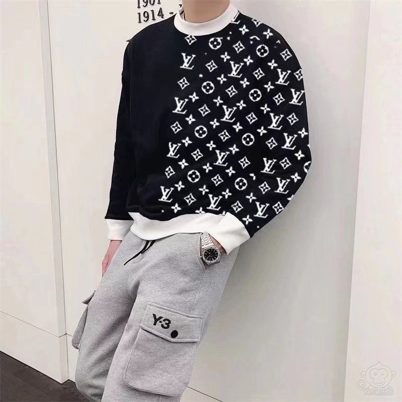 【5300円プラスして２点を購入】【手描きのグラデーションスウェットシャツ  】材質も柔軟性もいいし、整っている上に精巧 【エピデミック予防管理、到着前に徹底的に消毒してください。 心配するな]