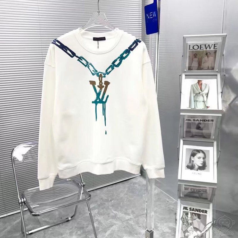【5300円プラスして２点を購入】【手描きのグラデーションスウェットシャツ  】材質も柔軟性もいいし、整っている上に精巧 【エピデミック予防管理、到着前に徹底的に消毒してください。 心配するな]