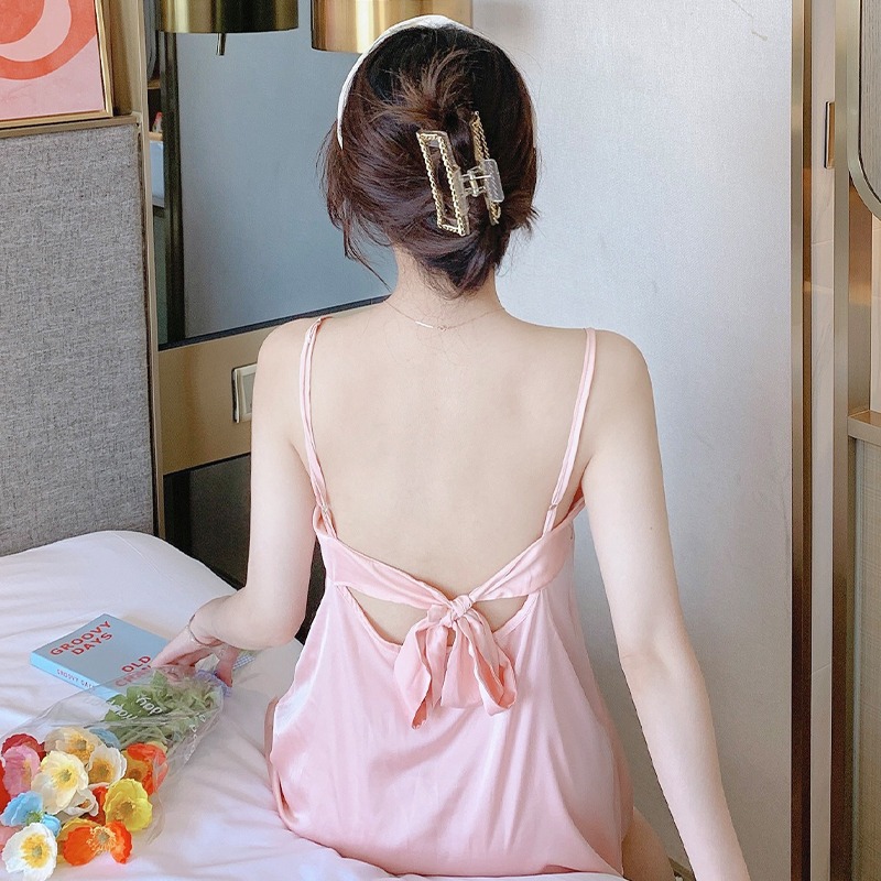 調節可能なサスペンダーネグリジェ
