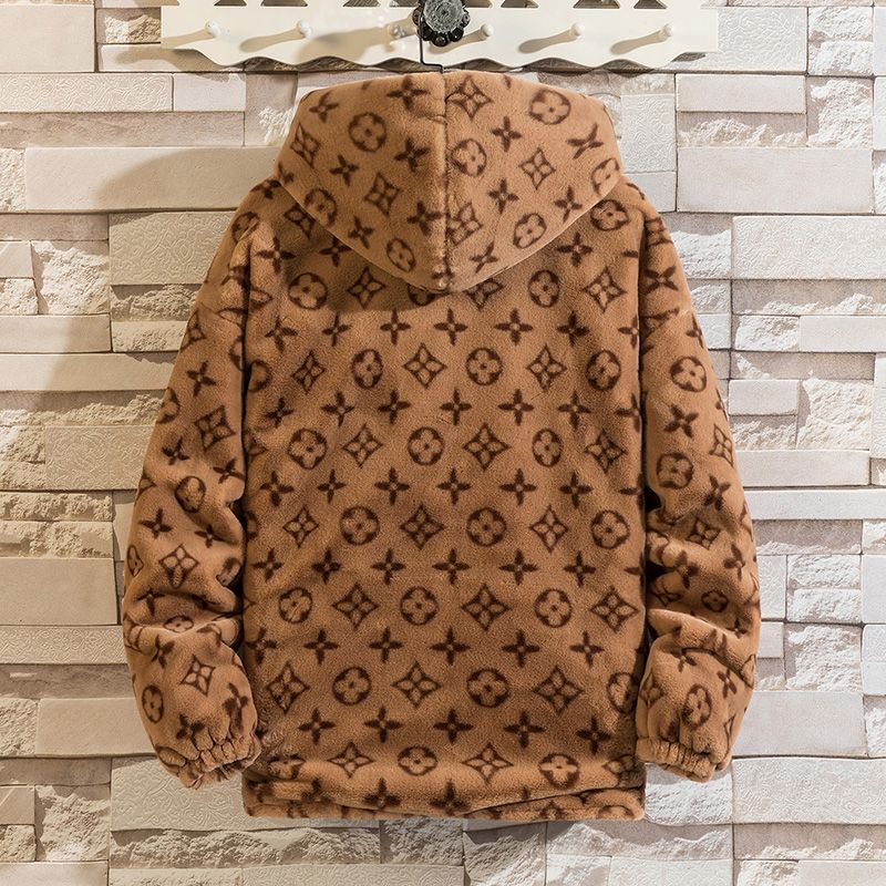 元のパッケージ 「正規品保証、公式と同じデザイン」「2着目半額SALE」厚い毛皮のコート、新発売タイプ、冬に大活躍することでしょう、ファッショナブルでトレンディ