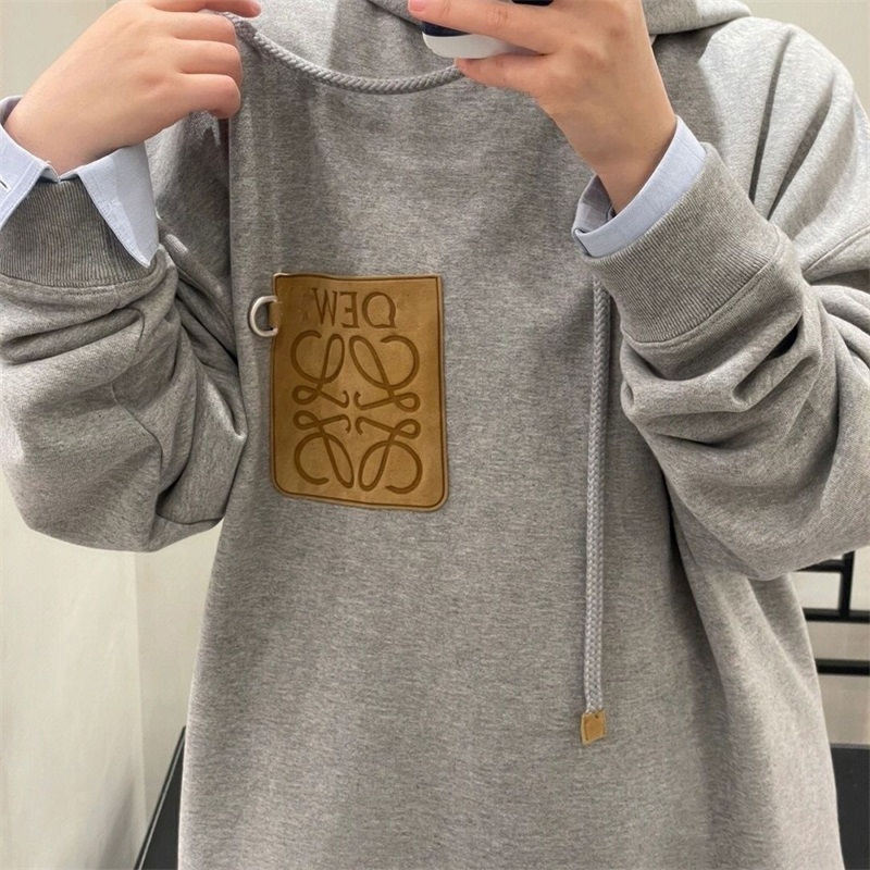 レザーポケット スウェットシャツ【エピデミック予防管理、到着前に徹底的に消毒してください。 心配するな]