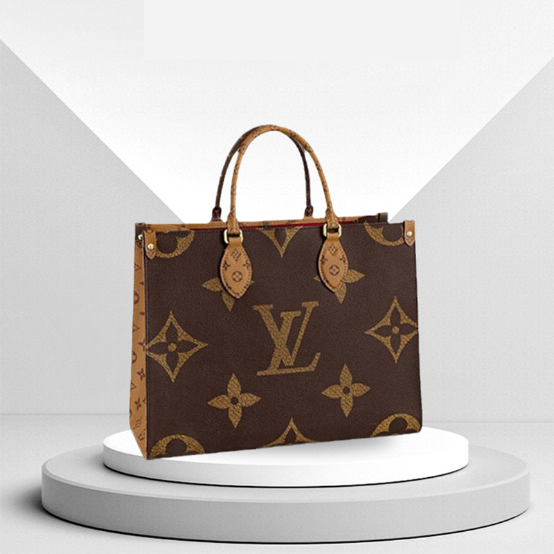 LV元のパッケージ「LV正規品保証、公式と同じデザイン」【洗練されたデザインと高品質の素材で作られた手提げバッグ。】グラデーションハンドバッグ