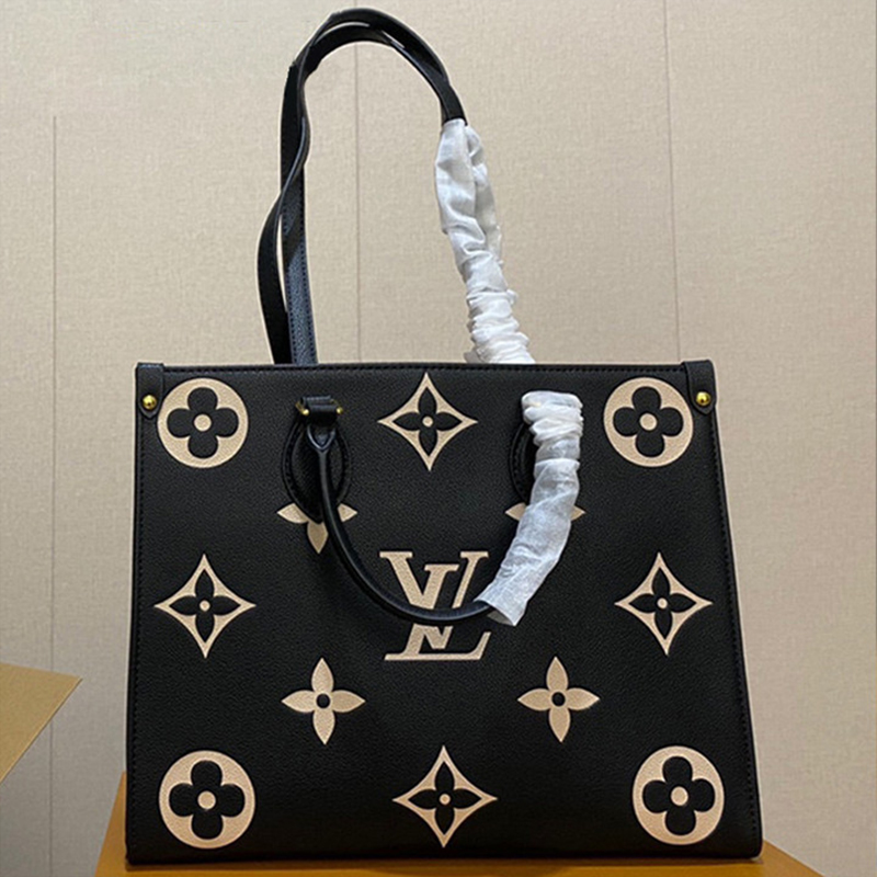 LV元のパッケージ「LV正規品保証、公式と同じデザイン」【洗練されたデザインと高品質の素材で作られた手提げバッグ。】グラデーションハンドバッグ