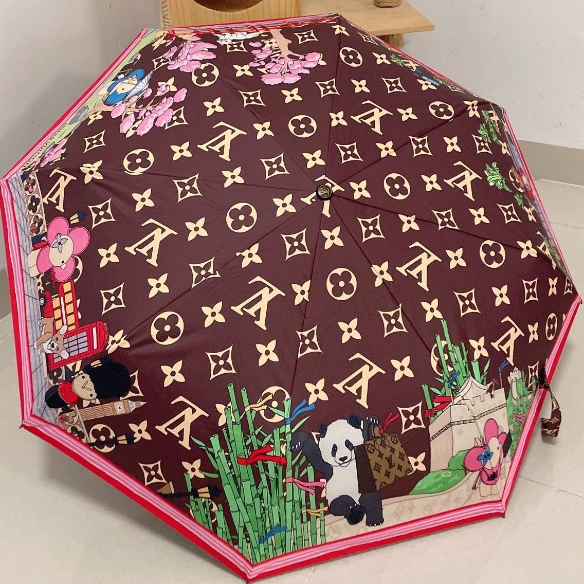【正規取扱店】【二つ目は4900】【品質の高い商品】折りたたみギフト傘/ イタリアの手作り