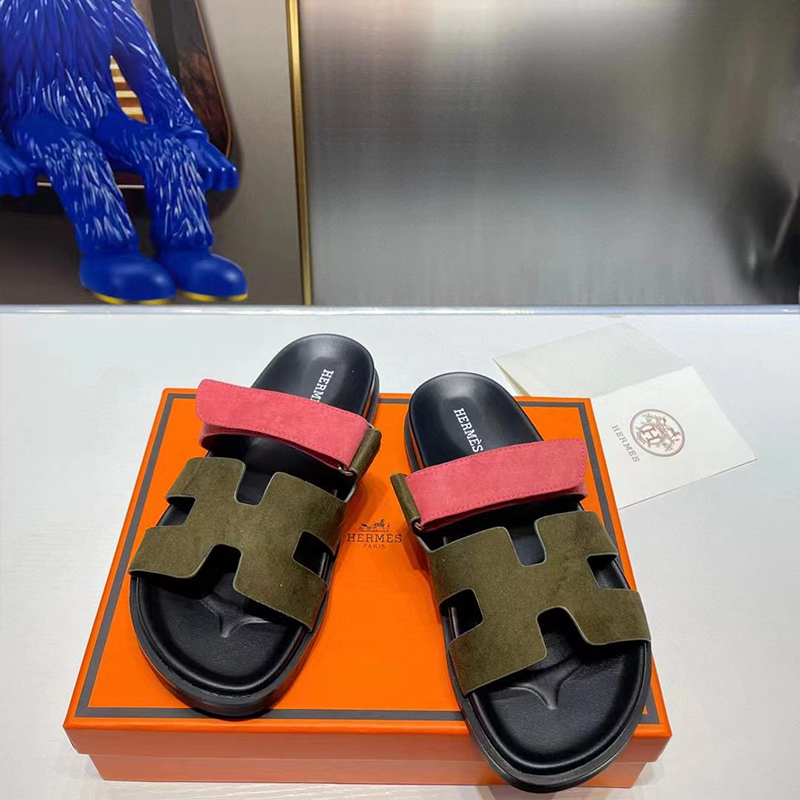 元のパッケージ 「正規品保証、公式と同じデザイン」Hサマーレザースリッパ【二点目は7000円安い】[オフィシャル] 超買い得! 月に注文万件以上。是非いかがでしょうか。