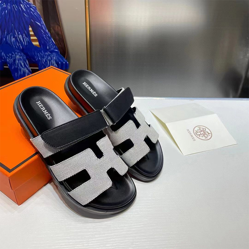 元のパッケージ 「正規品保証、公式と同じデザイン」Hサマーレザースリッパ【二点目は7000円安い】[オフィシャル] 超買い得! 月に注文万件以上。是非いかがでしょうか。