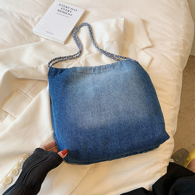 元のパッケージ 「シャネル、正規品保証、公式と同じデザイン」【6500円プラスして２点を購入】デニムバッグ【エピデミック予防管理、到着前に徹底的に消毒してください。 心配するな]