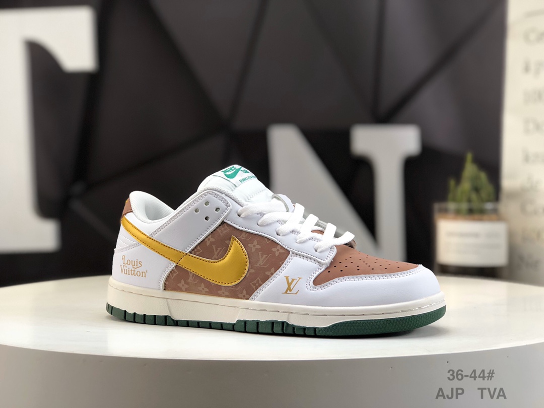 元のパッケージ 「正規品保証、公式と同じデザイン」【新作発売】♪超入手困難Louis Vuitton x Nike Air Force1 ナイキ ルイ ヴィトン ジョイント シューズ