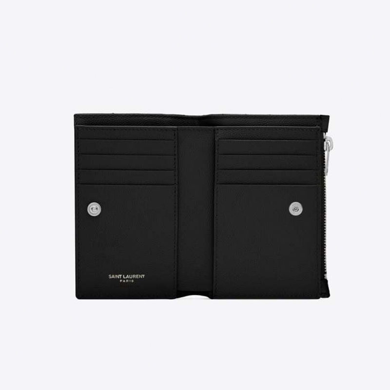 《新作限定♪めっちゃ便利♡》MONOGRAMキルティンググレインエンボスレザージッパー二つ折り財布