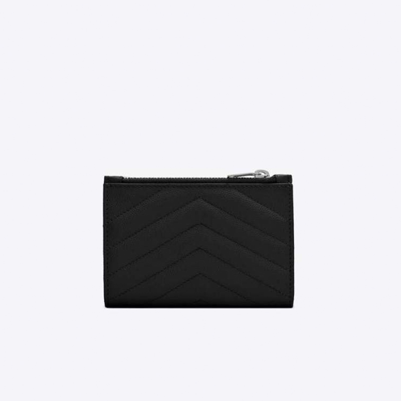 《新作限定♪めっちゃ便利♡》MONOGRAMキルティンググレインエンボスレザージッパー二つ折り財布