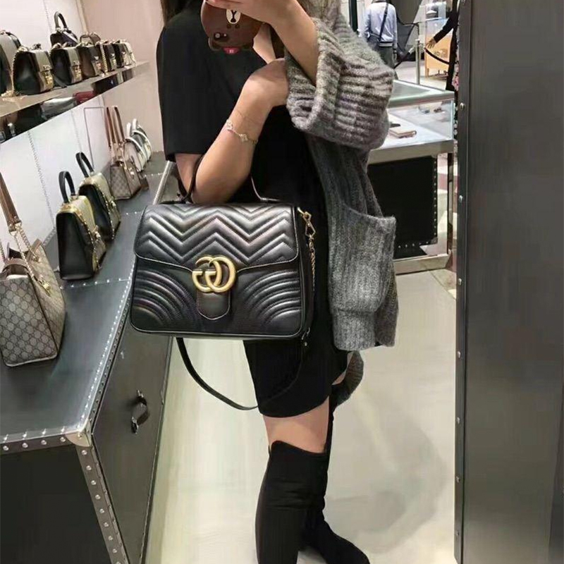 GG MARMONT GG手提げ+MARMON円形MINIショルダーバッグSHOULDER BAG+MARMON牛革財布