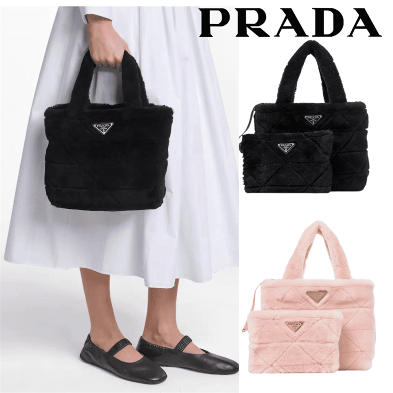 雑誌掲載で大人気【2022秋冬新作】Shearling tote☆シャーリングトート（付属品：財布）