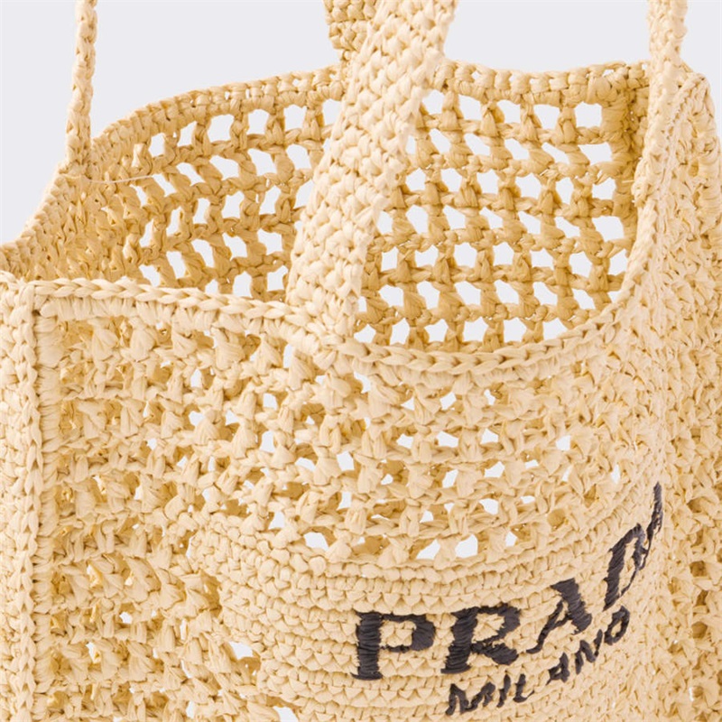 Raffia tote bag ロゴ ラフィア トートバッグ 2022SS新作