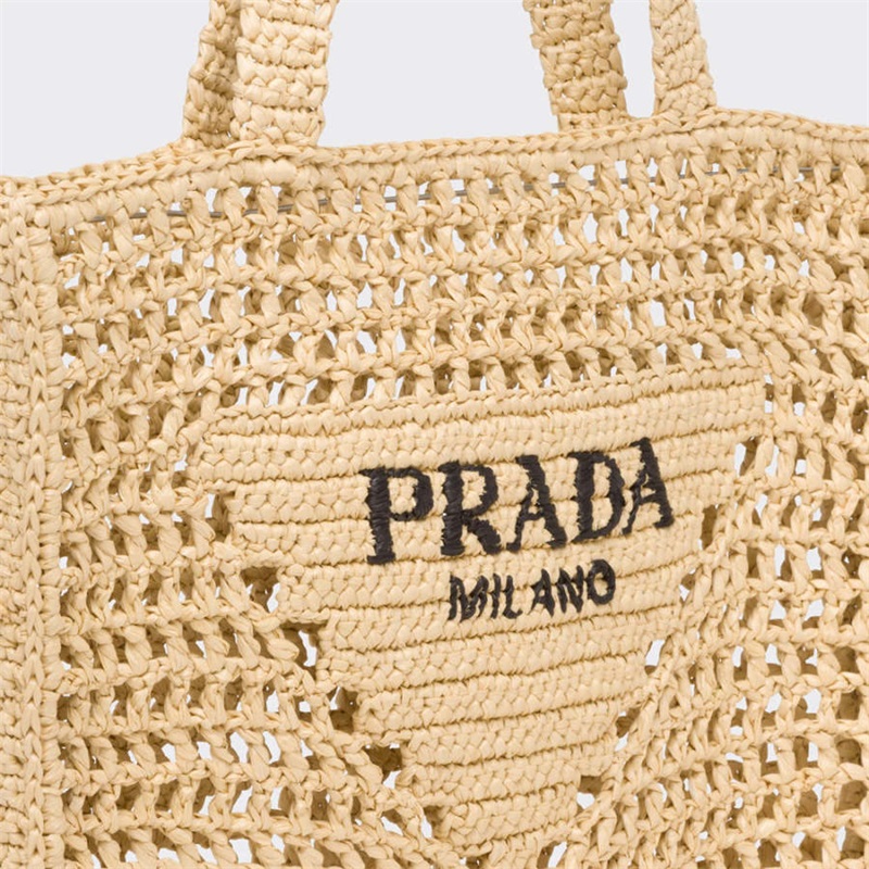 Raffia tote bag ロゴ ラフィア トートバッグ 2022SS新作