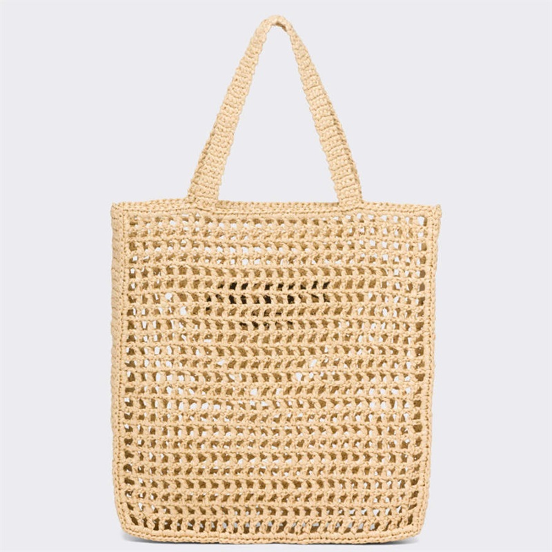 Raffia tote bag ロゴ ラフィア トートバッグ 2022SS新作