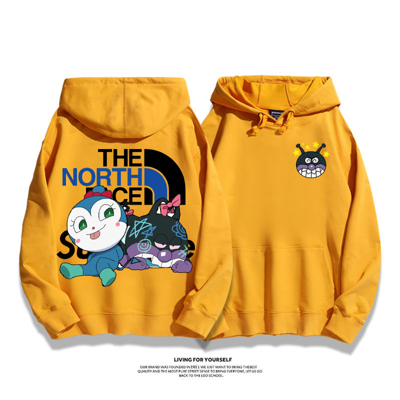 ファッションパーカーカートゥーンカップルパーカー