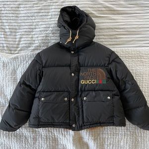 【GUCCI × NORTH FACE 】コラボ ダウンジャケット