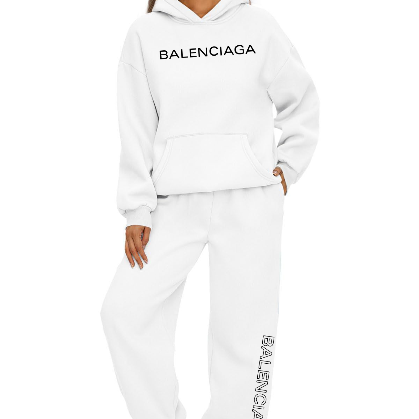 *HOT*【BALENCIAGA期間限定割引限定セール】【2本目のタバコは5010元限定】ストリートスタイルフード付きトラックスーツ「正規品保証、公式と同じデザイン」吸汗性と通気性、スポーツファッション