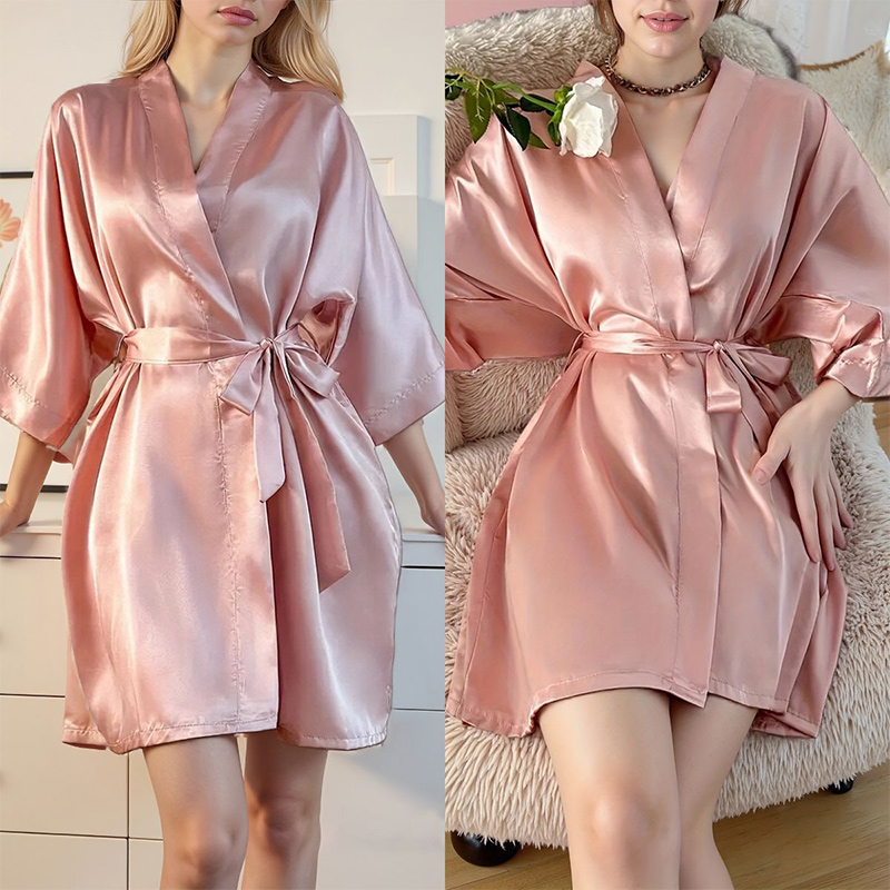 ファッションサテンネグリジェ